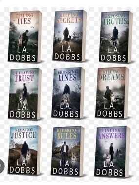 L.A. Dobbs Mystery Paperback Collection - Assorted Cover Colors